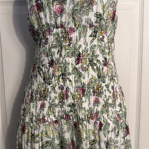 Cinq à Sept Dover Floral Halter Neck Dress Size 8 - Picture 7 of 15